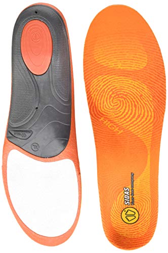 SIDAS 3Feet Winter High-Einlegesohlen Sohlen, Orange, XL von Sidas