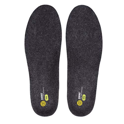 Sidas 3 Feet Merino Mid Einlegesohle, grau, XL Sidas 3 Feet Merino Mid Einlegesohle, grau, XL von Sidas