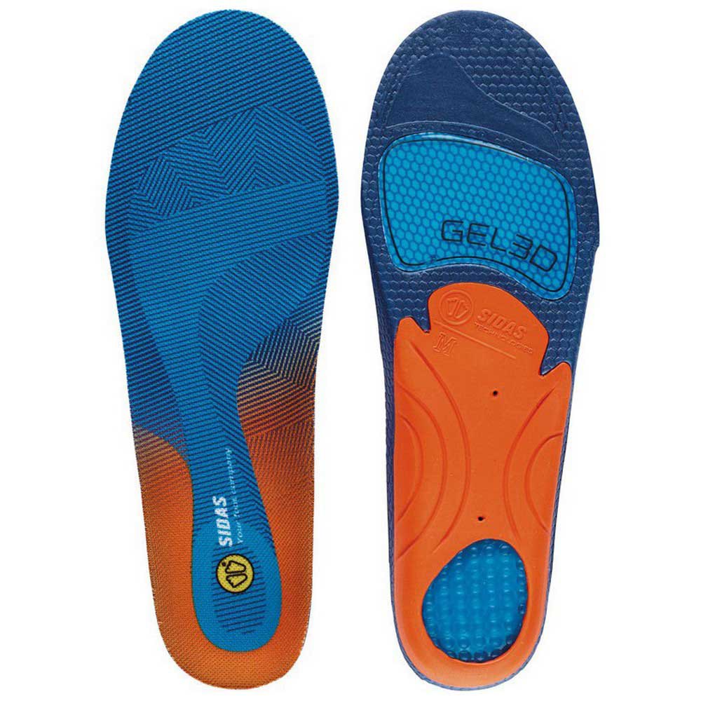 Sidas Cushioning Gel 3d Orange,Blau EU 37-38 von Sidas