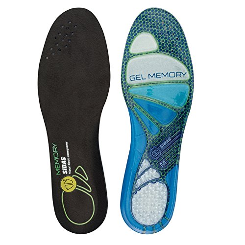 Sidas Cushioning Gel Memory Shoe Insoles Small von Sidas