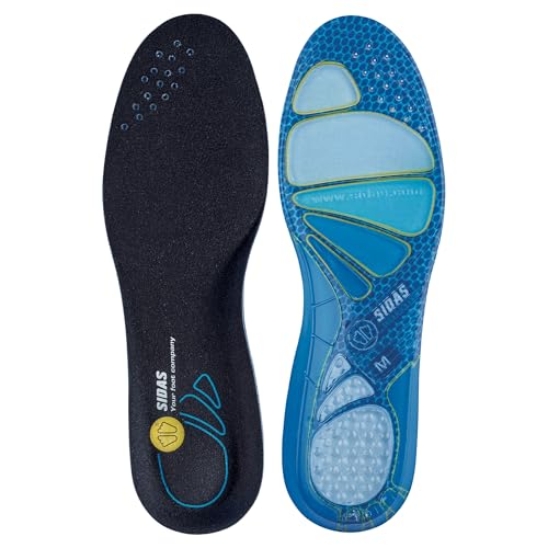 Sidas Cushioning Gel Shoe Insoles Medium Blau von Sidas