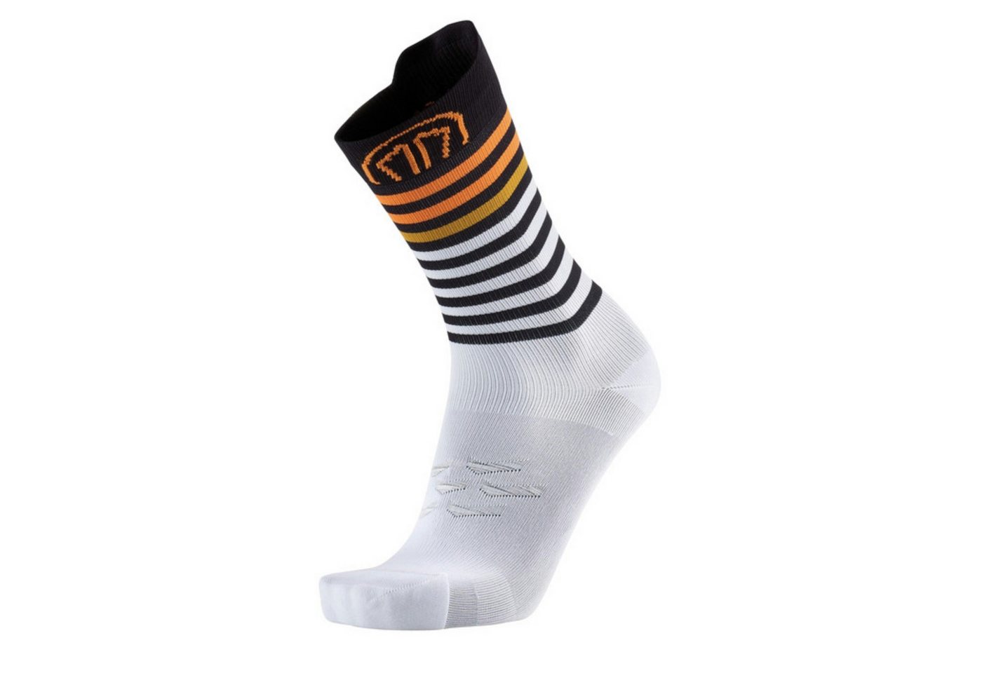 Sidas Laufsocken Run Anatomic Light Crew - Laufsocken - White/Black Sidas Laufsocken Run Anatomic Light Crew - Laufsocken - White/Black von Sidas