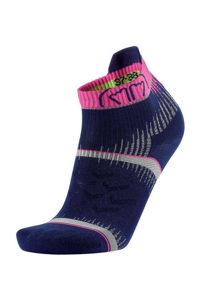 Sidas Laufsocken Run Ultra - Langstreckenlaufsocken - blau/pink Sidas Laufsocken Run Ultra - Langstreckenlaufsocken - blau/pink von Sidas