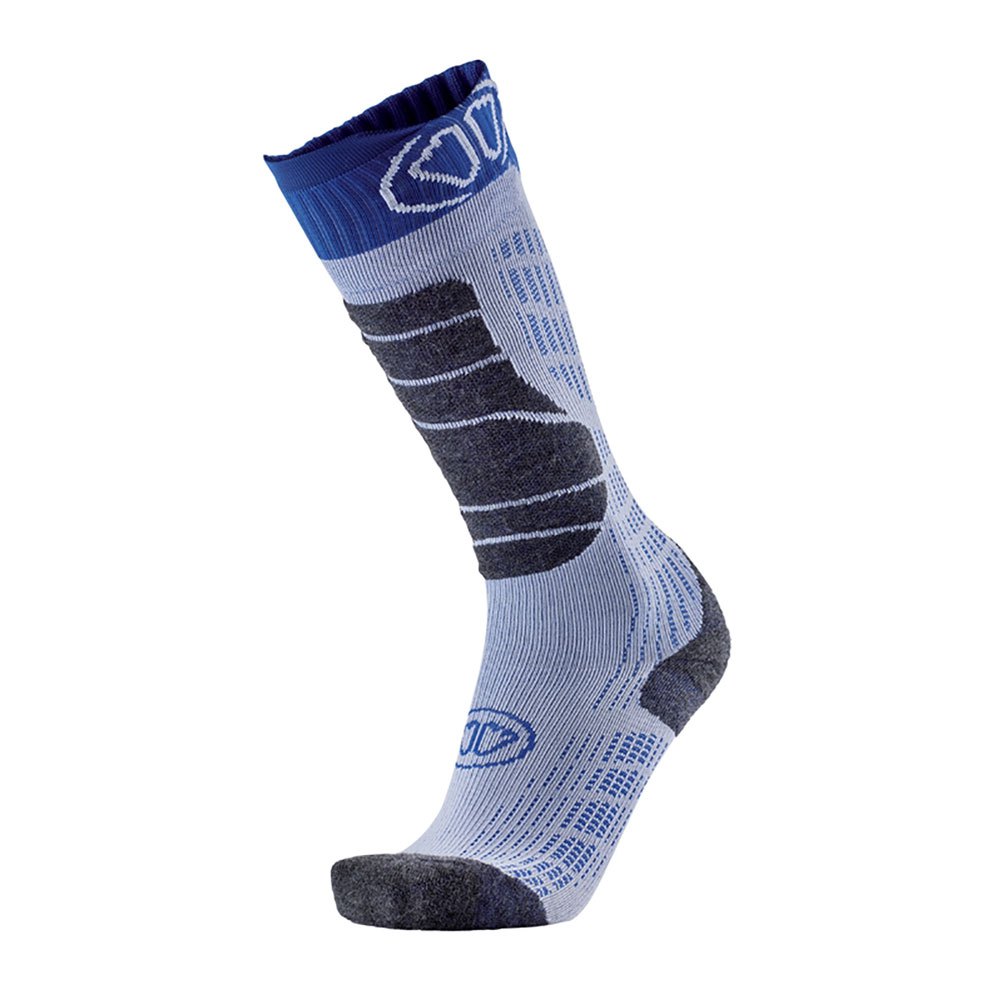 Sidas Ski Comfort Plus Medium Volume Long Socks Blau EU 39-41 Mann von Sidas