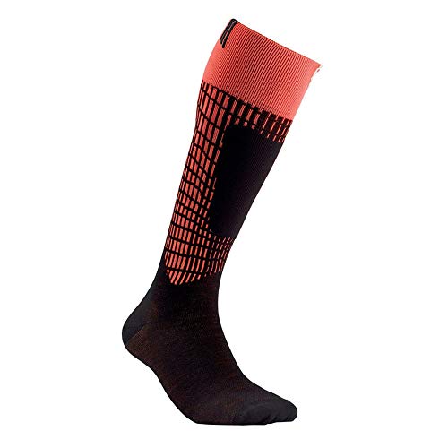 Sidas Ski Comfort-Socken Skisocken, Orange/Black, S(37-38) von Sidas