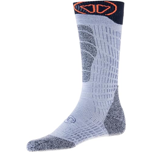 Sidas Ski Merino Socks Skistrümpfe, hellgrau,45-47 von Sidas