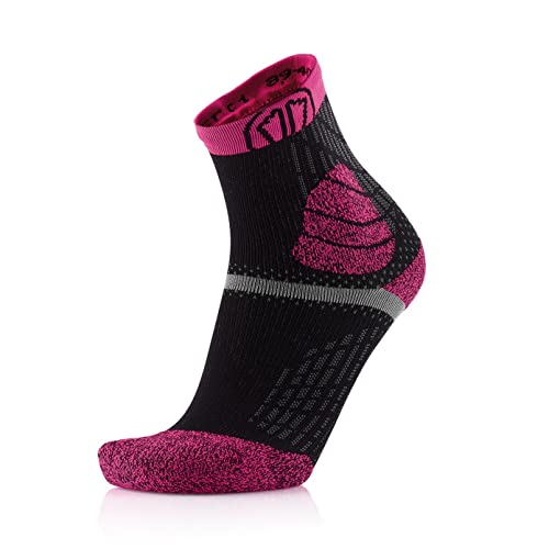 Sidas Trail Protect Socken, schwarz-pink, S-M Sidas Trail Protect Socken, schwarz-pink, S-M von Sidas