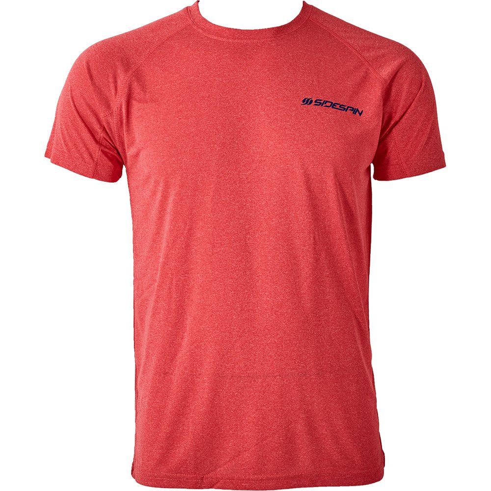 Sidespin Confort Short Sleeve T-shirt Rot M Mann von Sidespin