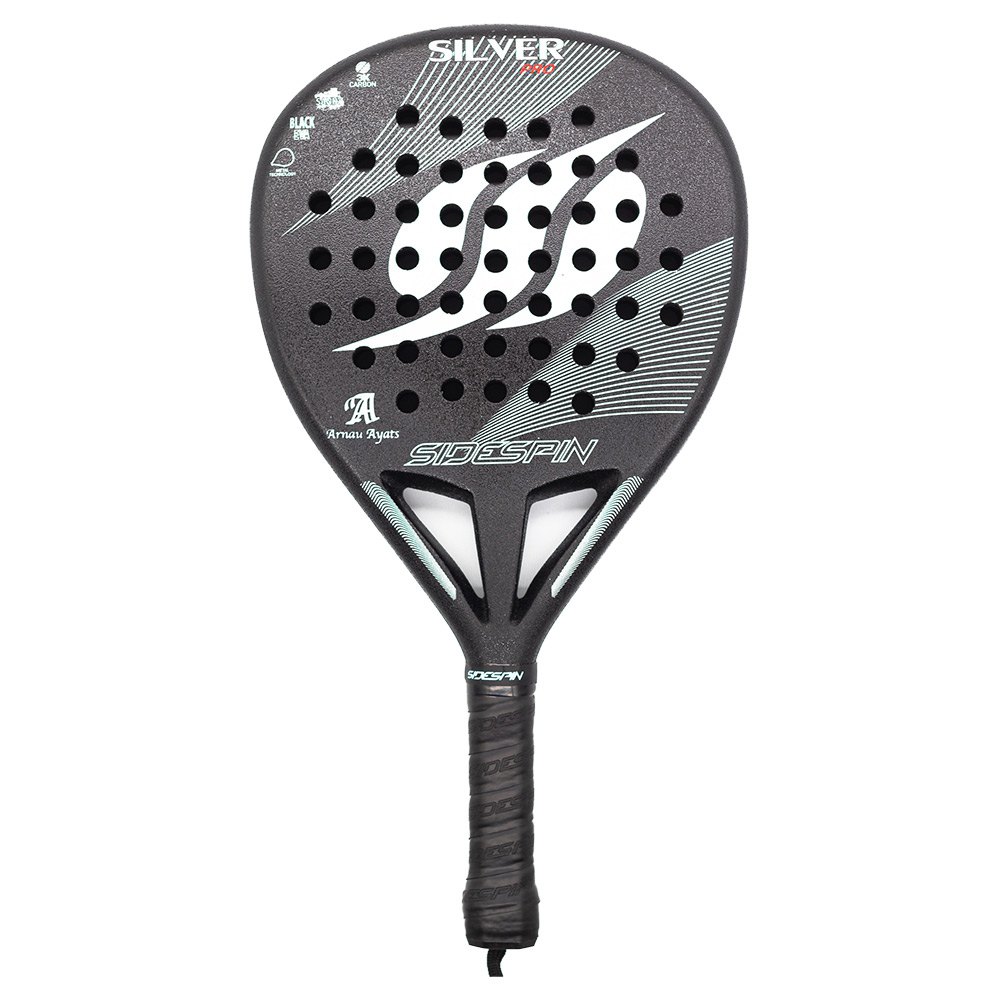 Sidespin Ss Silver Pro 3k Padel Racket Silber Sidespin Ss Silver Pro 3k Padel Racket Silber von Sidespin