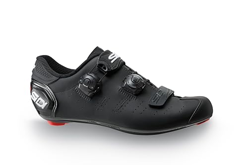 SIDI Ergo 5 Mega Matt Fahrradschuhe für Herren, Mattschwarz, 43 von Sidi