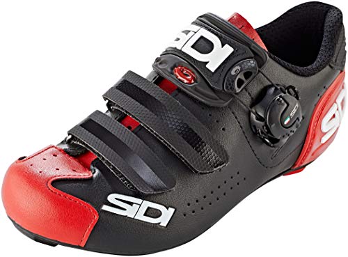 SIDI Herren Alba 2 Radschuhe, Schwarz und Rot, 38 EU von Sidi