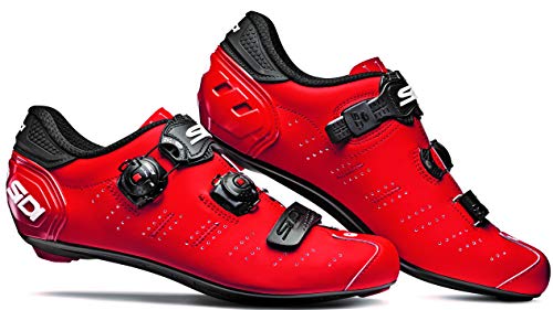 Sidi Herren Scarpe Ergo 5 Matt Scape Radsport, Rosso Opaco Nero, 44 EU von Sidi