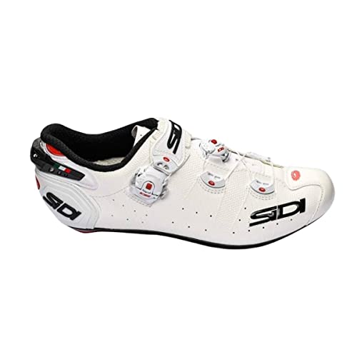 Sidi Herren Scarpe Wire 2 Carbon Scape Radsport, Weiß Blk Liner, 39 EU von Sidi