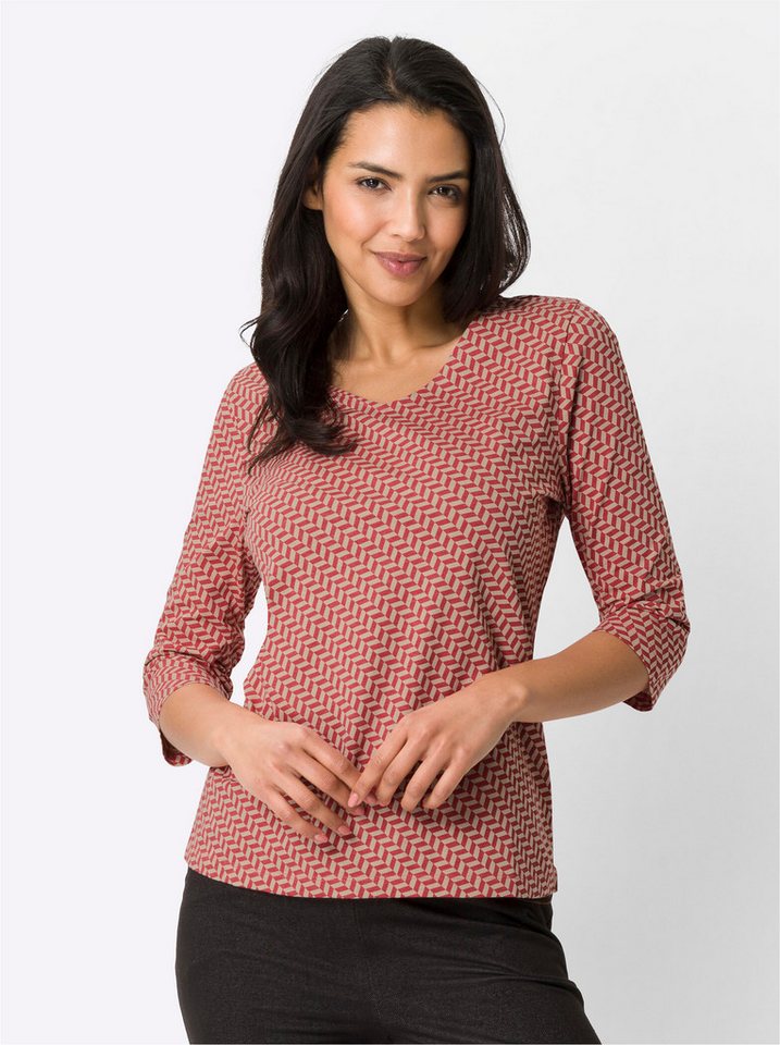 Sieh an! Trainingsshirt 3/4-Arm-Shirt Sieh an! Trainingsshirt 3/4-Arm-Shirt von Sieh an!