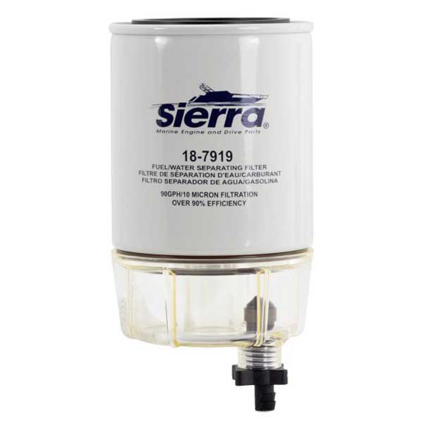 Sierra 18-7928-1 10 Microns Water Retention Bowl Fuel Filter Durchsichtig von Sierra