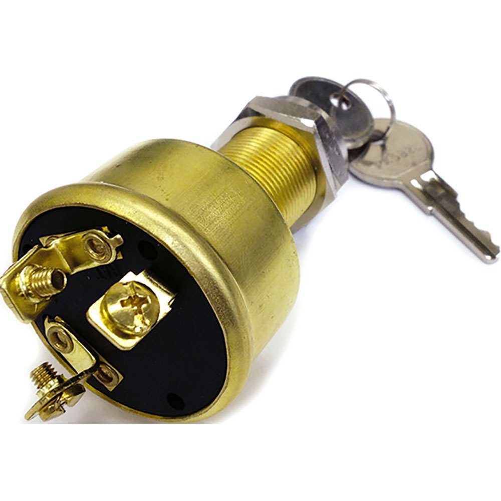 Sierra Conventional 3 Positions Ignition Switch Golden 1 1/8´´ von Sierra