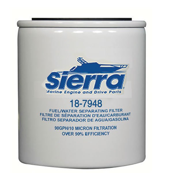 Sierra Fuel Filter 10 Micron Weiß Sierra Fuel Filter 10 Micron Weiß von Sierra