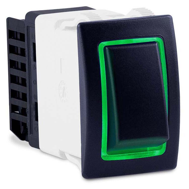 Sierra Halo Dpst Rk40660 Green Light Rocker Switch Sierra Halo Dpst Rk40660 Green Light Rocker Switch von Sierra
