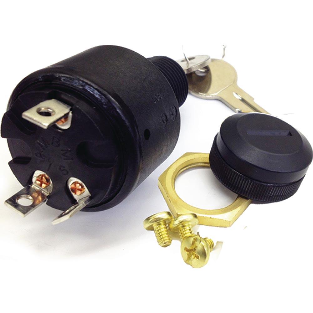 Sierra Ignition Switch-searay 3 Positions Schwarz von Sierra