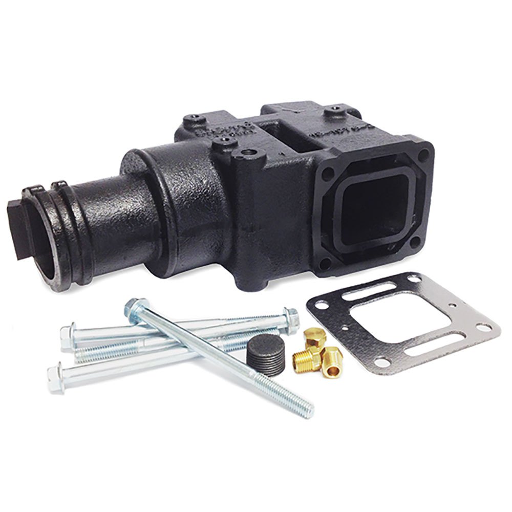 Sierra Mp V6-v8 Elbow Silber 4´´ Sierra Mp V6-v8 Elbow Silber 4´´ von Sierra