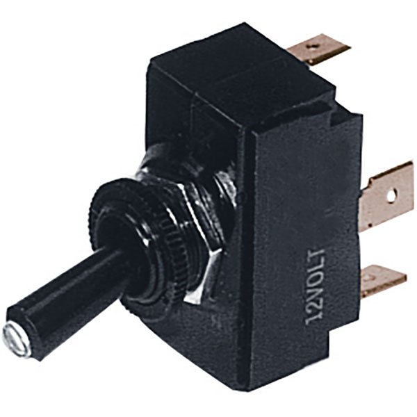 Sierra Tip Lit Toggle Switch 11-tg40320 Schwarz Sierra Tip Lit Toggle Switch 11-tg40320 Schwarz von Sierra