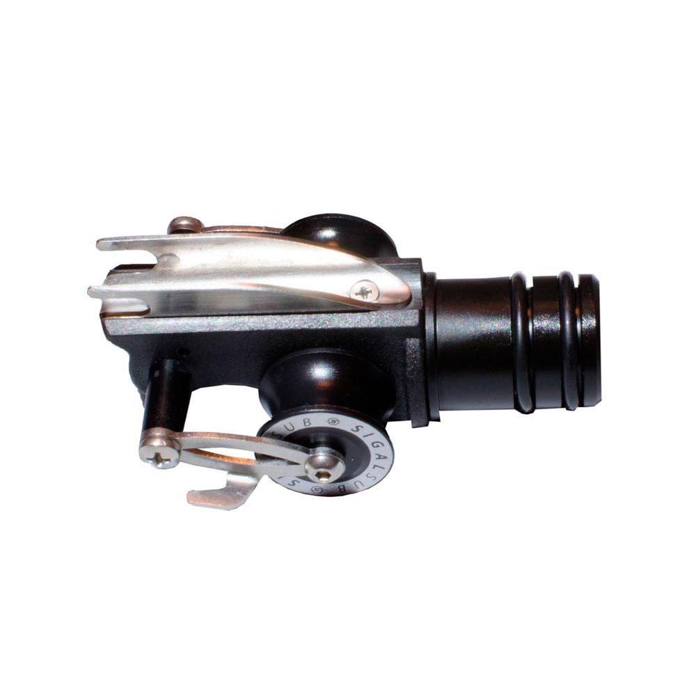 Sigalsub Muzzle For Tube Spearguns Pulegge Cuscinetti/new Stopper Inox Tube Head Schwarz von Sigalsub