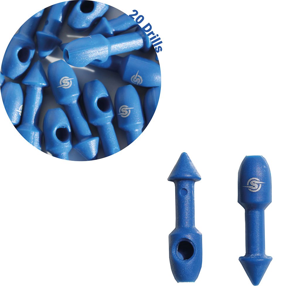Sigalsub Nylon Drill Wishbones 20 Units Blau von Sigalsub