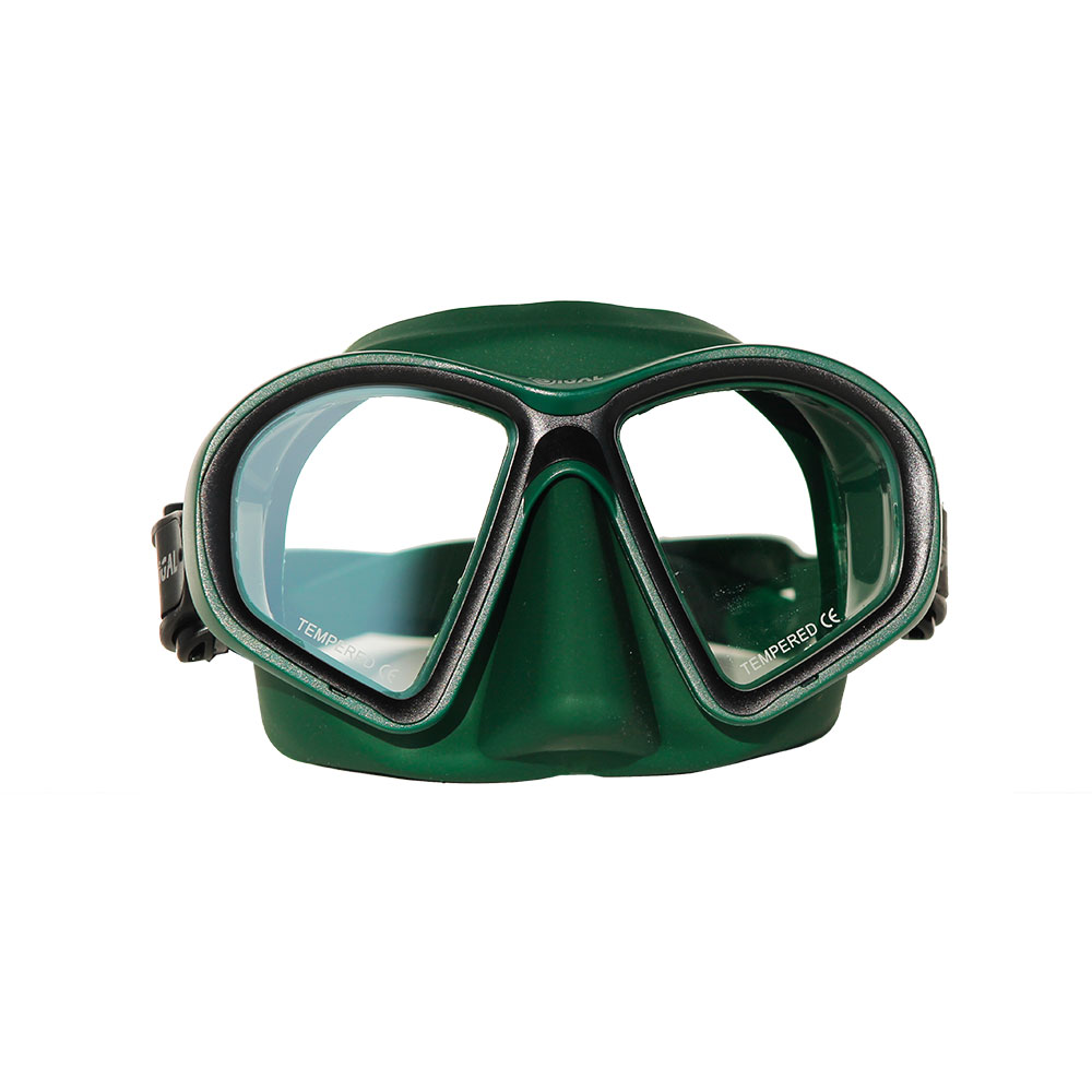 Sigalsub Silicone Mate Spearfishing Mask Grün von Sigalsub