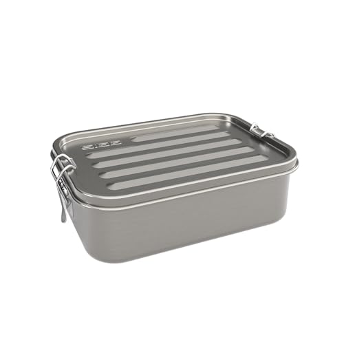 SIGG Gemstone Box Selenite Brotdose, auslaufsichere Lunchbox für Büro, Schule und Outdoor, Brotbox aus hochwertigem 18/8 Edelstahl für unterwegs SIGG Gemstone Box Selenite Brotdose, auslaufsichere Lunchbox für Büro, Schule und Outdoor, Brotbox aus hochwertigem 18/8 Edelstahl für unterwegs von SIGG
