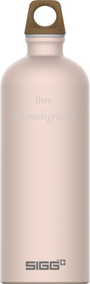 Sigg Trinkflasche 'Traveller MyPlanet' - 1 L Journey Plain, mit Namensgravur von Sigg