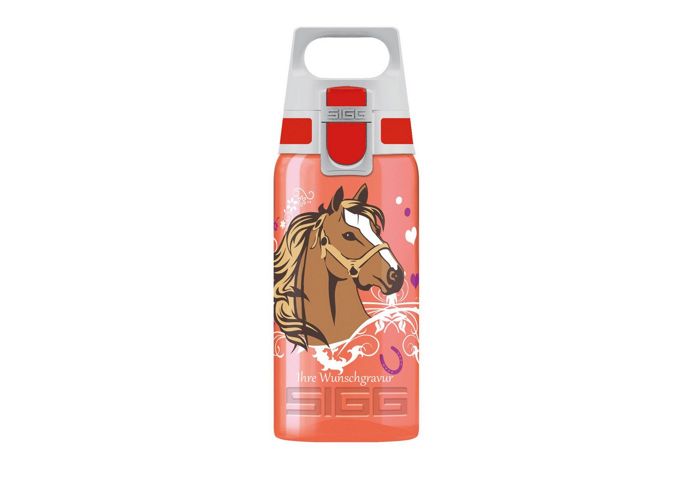 Sigg Trinkflasche 'Viva Kids One' - horses, mit persönlicher Namensgravur, 'Viva Kids One' - horses, mit persönlicher Namensgravur Sigg Trinkflasche 'Viva Kids One' - horses, mit persönlicher Namensgravur, 'Viva Kids One' - horses, mit persönlicher Namensgravur von Sigg