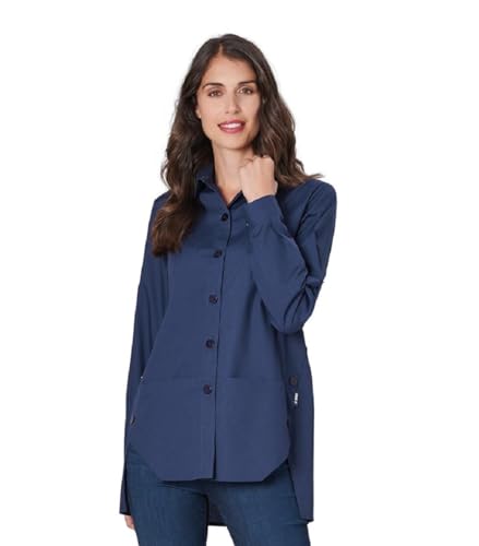 SIGGI Unisex Langarm Melissa Jacke, Blau, 6XL von Siggi Group