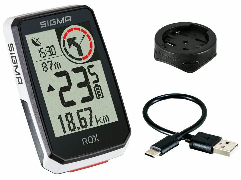 Fahrradcomputer Sigma ROX 2.0 GPS kabellos Schwarz von Sigma Sport
