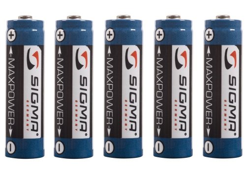 Akku Sigma Mignon 1500mah NiMH AA ACCU Set 5 5er-Set ohne Quecksilber Cadmium Akku Sigma Mignon 1500mah NiMH AA ACCU Set 5 5er-Set ohne Quecksilber Cadmium von SIGMA