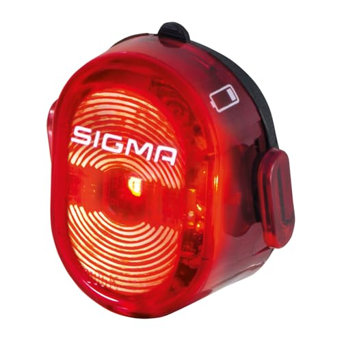 Sigma Sport NUGGET II Fahrradbeleuchtung, Rot, One Size von SIGMA SPORT