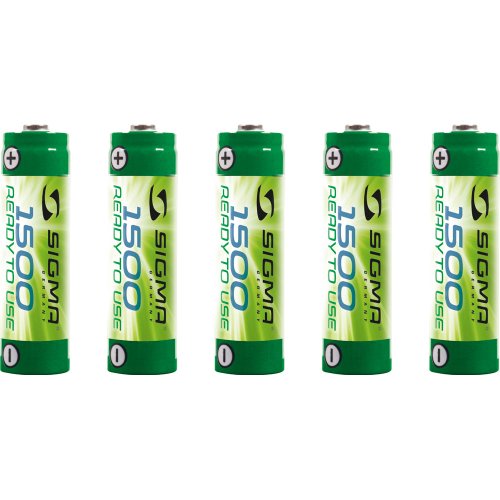 Akku Sigma Mignon 1500mah NiMH AA ACCU Set 4 4er-Set ohne Quecksilber Cadmium Akku Sigma Mignon 1500mah NiMH AA ACCU Set 4 4er-Set ohne Quecksilber Cadmium von SIGMA