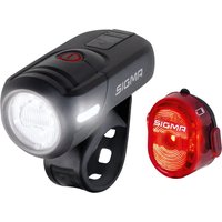 Sigma AURA 45 USB LED Frontleuchte / NUGGET II Rücklicht Beleuchtungsset Sigma AURA 45 USB LED Frontleuchte / NUGGET II Rücklicht Beleuchtungsset von Sigma