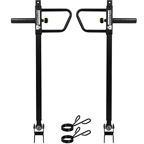Fitvids Verstellbare Hebelarme, bewertet 272 kg pro Arm, passend für 5,1 x 5,1 cm, 7,6 x 5,1 cm, 7,6 x 7,6 cm, Schwarz, Paar Fitvids Verstellbare Hebelarme, bewertet 272 kg pro Arm, passend für 5,1 x 5,1 cm, 7,6 x 5,1 cm, 7,6 x 7,6 cm, Schwarz, Paar von Fitvids