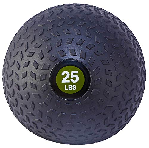 Signature Fitness Workout Übung Fitness gewichteter Medizinball, Wandball und Slam Ball, Slam Ball, 11,3 kg von Signature Fitness