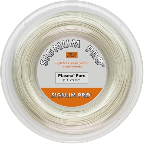 Signum Pro Plasma Reine Spule Tennis Saitenrolle Weiß, 1,28 mm x 200 m, 0255000236400014 Signum Pro Plasma Reine Spule Tennis Saitenrolle Weiß, 1,28 mm x 200 m, 0255000236400014 von SIGNUM PRO