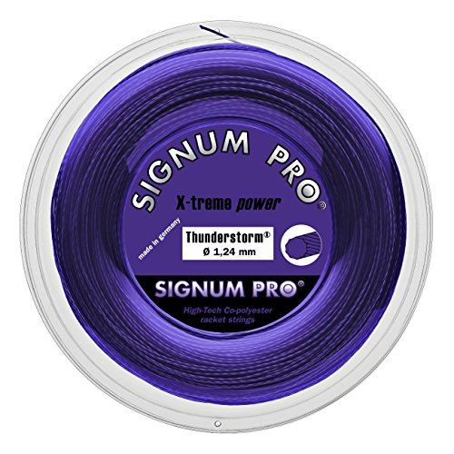 Signum Saitenrolle Thunderstorm, Violett, 200 m, 0255180242800016 von SIGNUM PRO