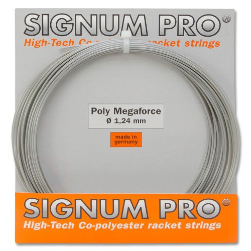 Signum Saitenset Poly Megaforce, Silver, 12 m, 0255000236700005 von SIGNUM PRO