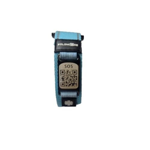 Silincode Qr SOS Sport Armband, Sicherheit und Seelenfrieden, im Notfall, Notfall, Unfall oder medizinische Hilfe, Identifizierung, Gesundheitszustand, Kontakte mit Geolocation und Alarm. Silincode Qr SOS Sport Armband, Sicherheit und Seelenfrieden, im Notfall, Notfall, Unfall oder medizinische Hilfe, Identifizierung, Gesundheitszustand, Kontakte mit Geolocation und Alarm. von Silincode