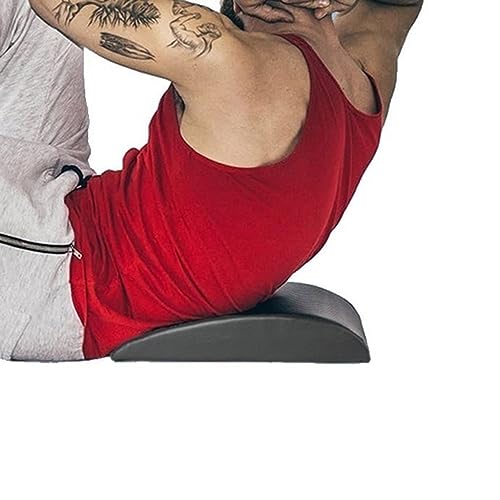 Ab-Matte, Sit-up-Pad, umfassende Bewegungsfreiheit, Fitnessmatte, Bauchmuskeltrainer-Matte, bietet Unterstützung für den unteren Rücken von SilteD
