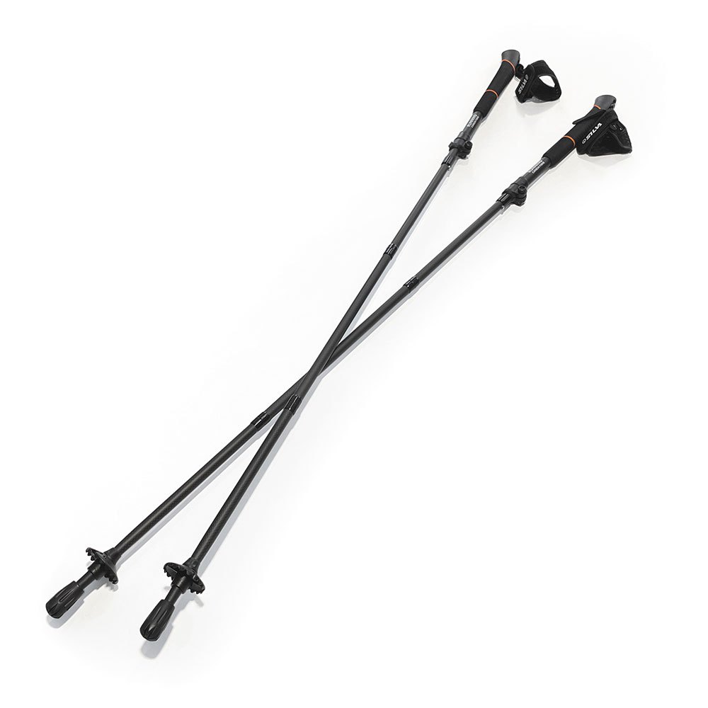 Silva Carbon Adjust Poles Silber 100-120 cm von Silva