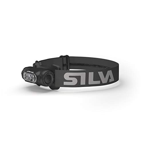 Silva Stirnlampe Aufladbar mit USB - Explore 4RC - 400 Lumen Stirnlampe Akku - 3 Helligkeitsstufen & 3 LED-Farben Kopflampe Rotlicht - Helmlampe Feuerwehr Stirnlampe Fahrrad Stirnlampe Outdoor von Silva
