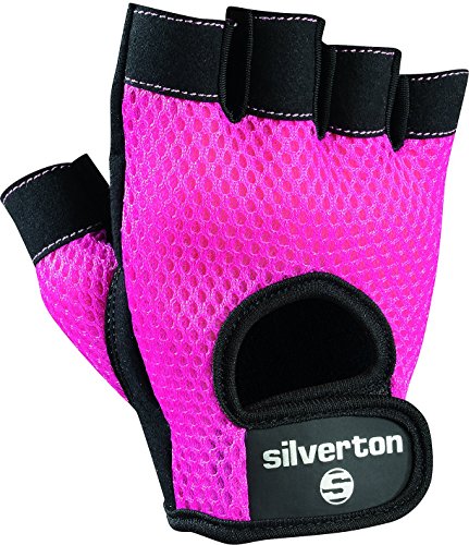 Silverton Damen Handschuhe Lady, pink/schwarz, S Silverton Damen Handschuhe Lady, pink/schwarz, S von Silverton