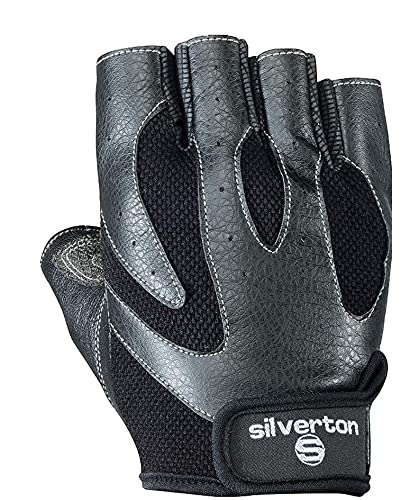 Silverton Erwachsene Fitnesshandschuhe Matrix Handschuhe, schwarz, S Silverton Erwachsene Fitnesshandschuhe Matrix Handschuhe, schwarz, S von Silverton