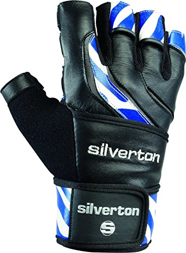 Silverton Erwachsene Handschuhe Power Stripes, schwarz/Blau, XXL Silverton Erwachsene Handschuhe Power Stripes, schwarz/Blau, XXL von Silverton