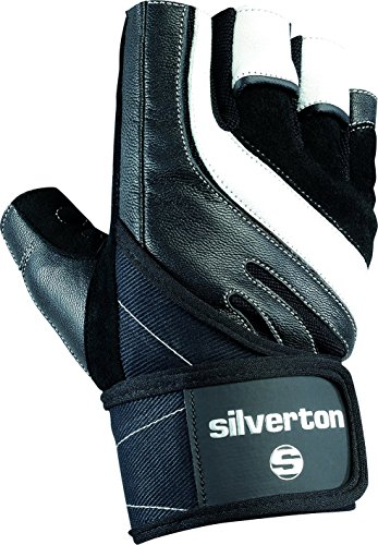 Silverton Erwachsene Handschuhe Power Vertical, schwarz/Weiß, L von Silverton